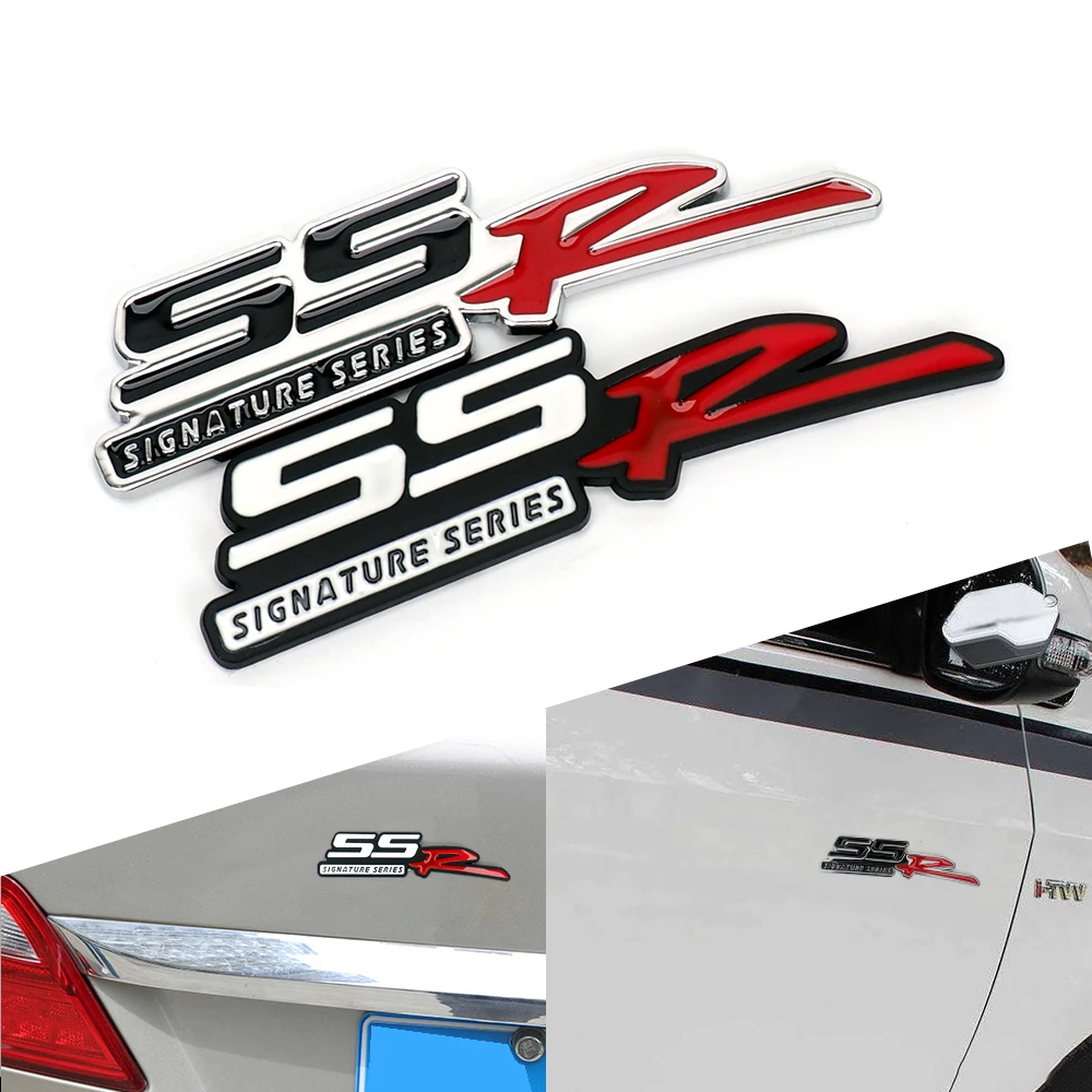 1 шт. 3D металлическая стерео хромированная SSR Автомобильная наклейка для Chevrolet Camaro