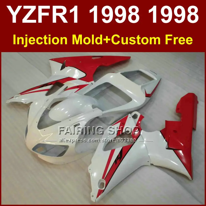 Комплект обтекателей для мотоциклов YAMAHA 1998 1999 YZFR1 YZF R1 YZF1000 98 99 классический