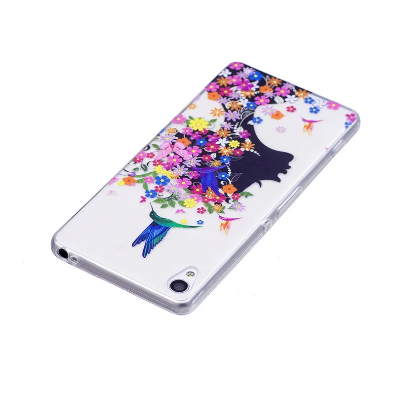 Howanni Soft Colorful Phone Case For Sony Xperia XA 5.0 Inch Silicone Colourful Back Cover Capa | Мобильные телефоны и