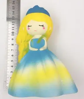 pricess-b Jumbo Pikachu мягкая галактика медленно поднимающаяся мультяшная кукла сжимающая антистрессовые игрушки хлеб игрушка для снятия стресса для детей - Цвет: pricess-b