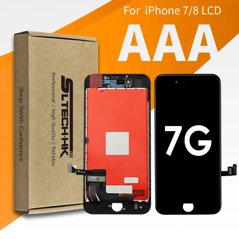 ЖК экран AAA + для iPhone 7 8 дисплей с 3D сенсорным экраном сменный 7Plus Plus 100% без битых