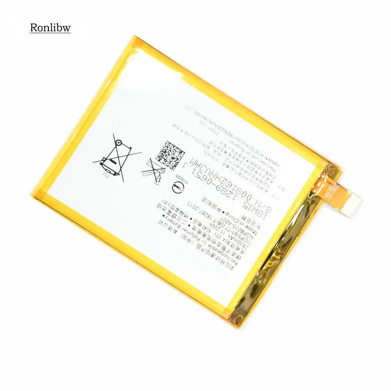 Аккумулятор Ronlibw 2930 мАч LIS1579ERPC для Sony Xperia C5 Ultra Dual E5506 E5553 E5533 E5563 Z3 Plus + E6553 Z4 |