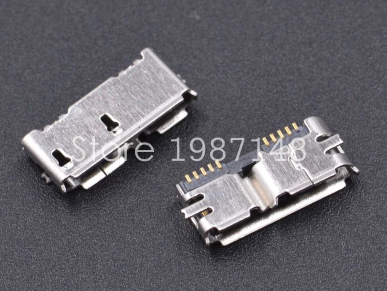 2pcs-micro-usb-30-b-type-smt-female-socket-smd2-10pin-usb-connector-for-mobile-hard-disk-drives-data-interface