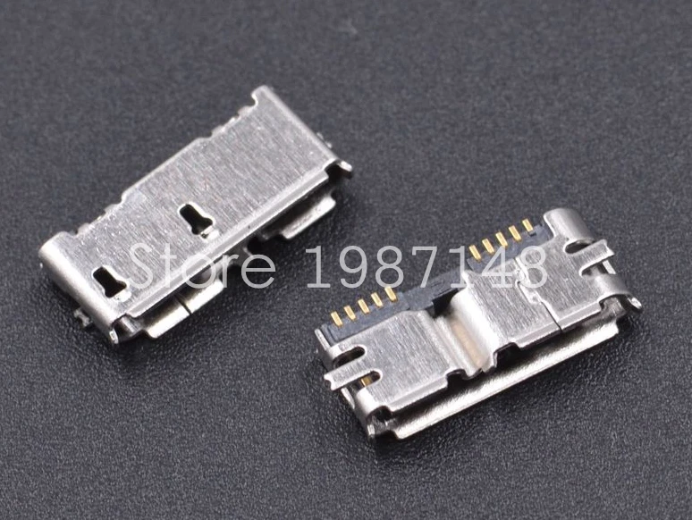 2 шт. микро USB 3 0 B Тип SMT гнездо SMD2 10pin разъем для мобильных жестких дисков интерфейс