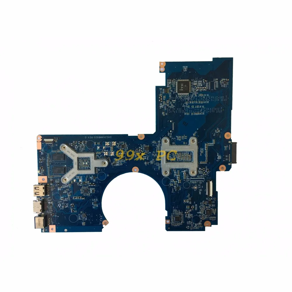 LAOKE для hp 15-AU Материнская плата ноутбука SR2EZ W/I7-7500U Процессор 913604-001 аккумулятор