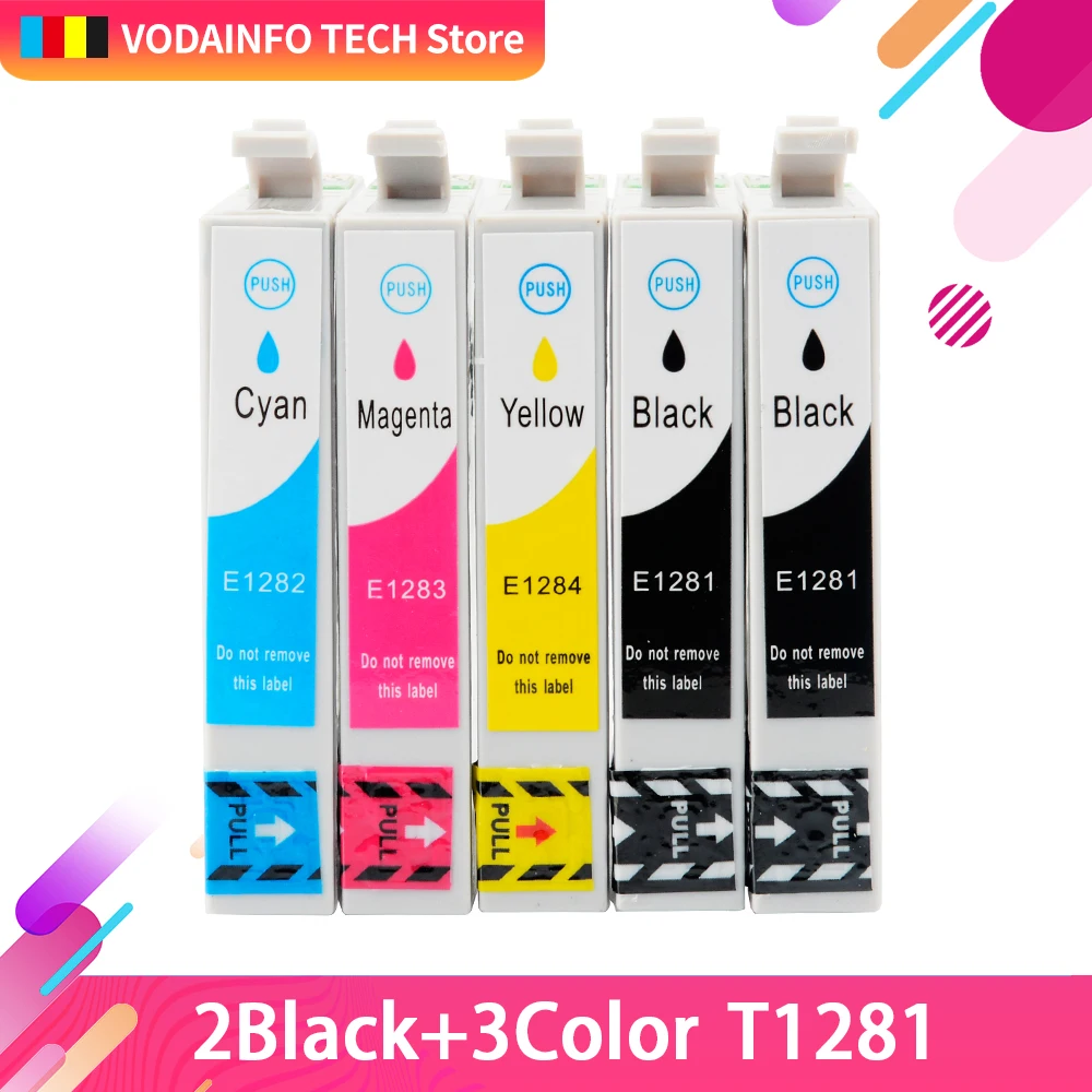 T1281 многоразовый чернильный картридж для Epson S22 SX125 SX130 SX235W SX420W SX440W SX430W SX425W SX435W SX438