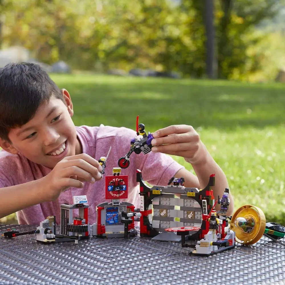 Бела ниньяго С. О. Г. Здание штаба комплект совместим с Legoingly 70640 Кирпичи игрушки