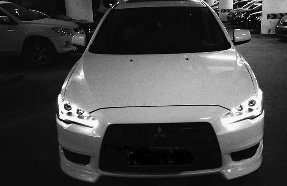 HID 2008 ~ 2015 автомобильный Стайлинг Lancer головной светильник светодиодный lancer