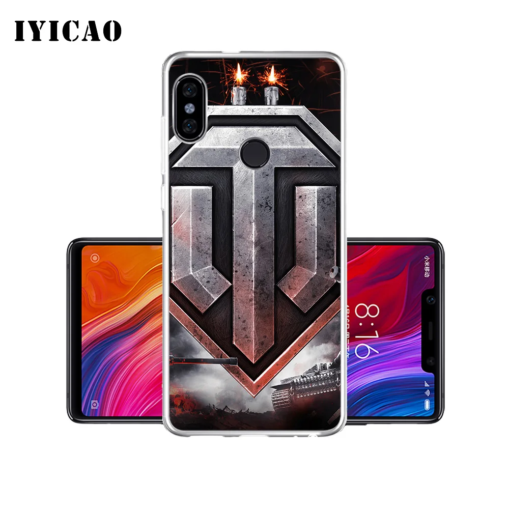 IYICAO игровой чехол World of Tanks мягкий силиконовый для телефона Xiaomi Redmi 4A 5A 6A Note 7 6 5 Pro Plus