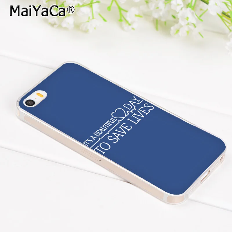 MaiYaCa милые гревые цитаты супер прозрачные мягкие чехлы для телефонов iPhone 8 7 6 6S Plus X