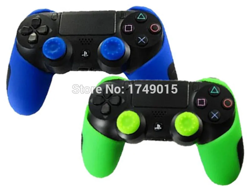 Для PlayStation 4 PS4 Pro тонкий силиконовый резиновый полузащитный чехол для Dualshock (чехол