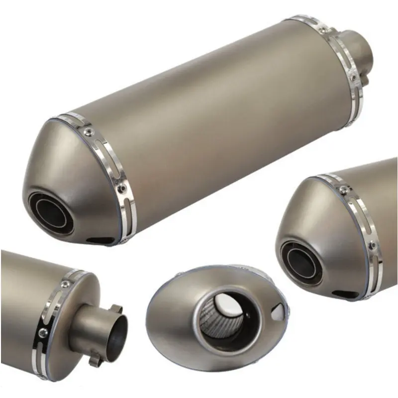 Для большого объема двигателя akrapovic выхлопной скутер глушитель спортивный