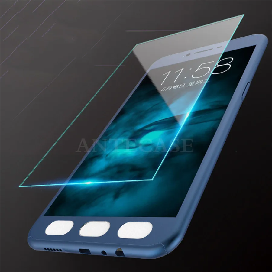 Высококачественный защитный чехол для OPPO A3 A5 Стекло R17 R7 R7S R9 R9S R11 R11S плюс R15 Полный