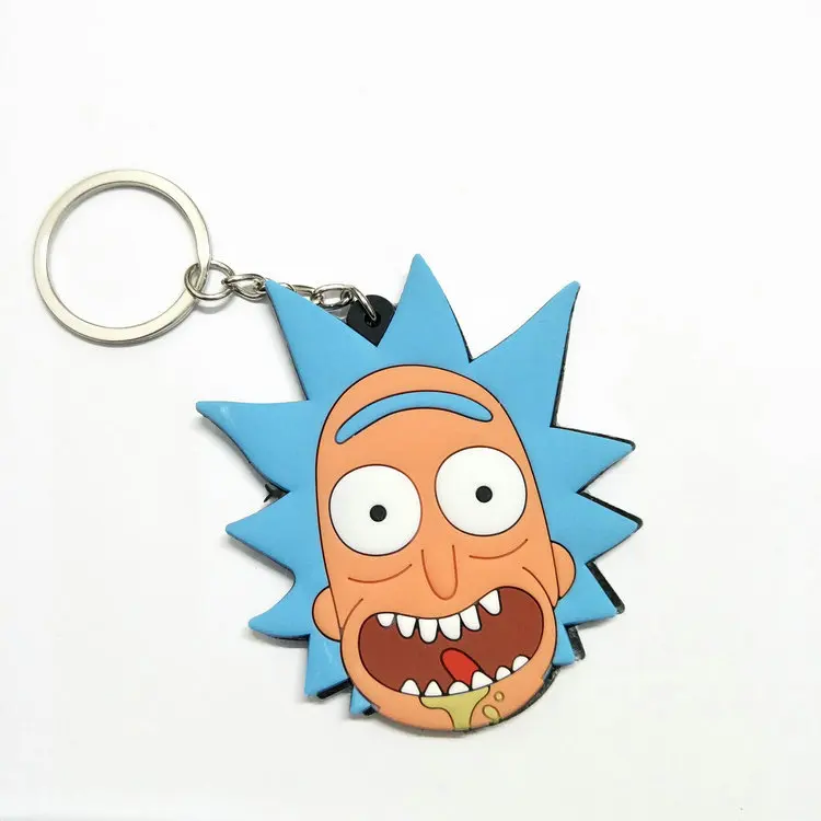 Рик и Морти пикле Совет рикса MEESEEKS металлическая ий Брелок с подвеской Украшение