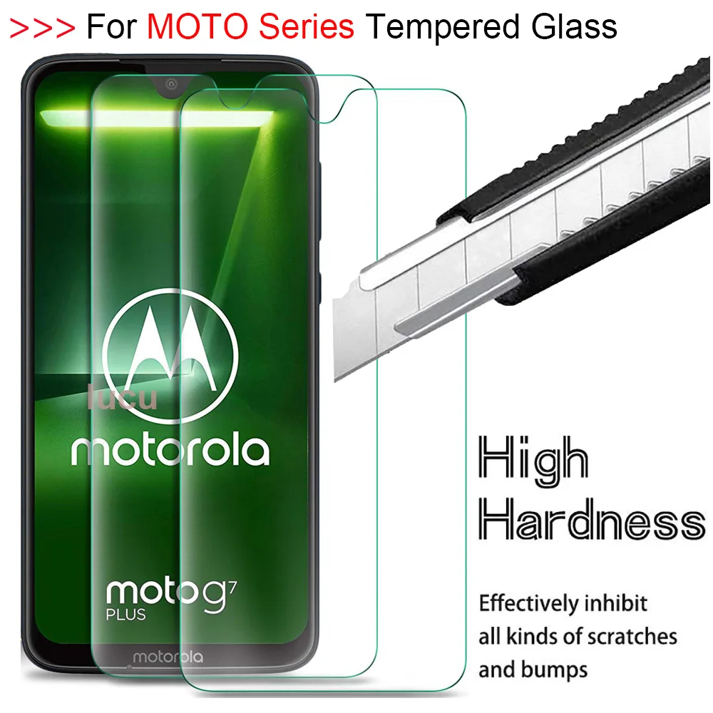 2.5D 9H закаленное стекло для Motorola MOTO Z4 Force E6 E4 E5 Plus Защитная пленка экрана Z2 Z3 PLAY Full Film