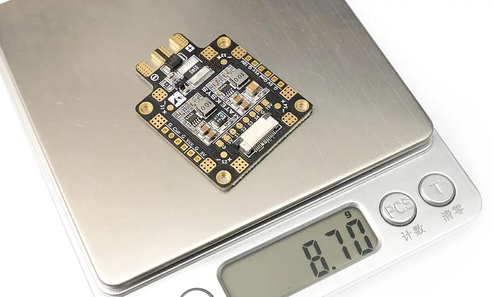 Распределительная плата Matek FCHUB-6S Hub PDB 5V &amp 12V BEC Встроенный датчик тока 184A для