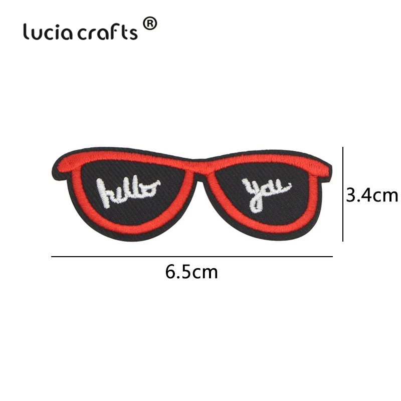 Lucia crafts 1 шт./лот мульти-Стили вышитые железные патчи для одежды наклейки значки DIY Швейные аксессуары L0903