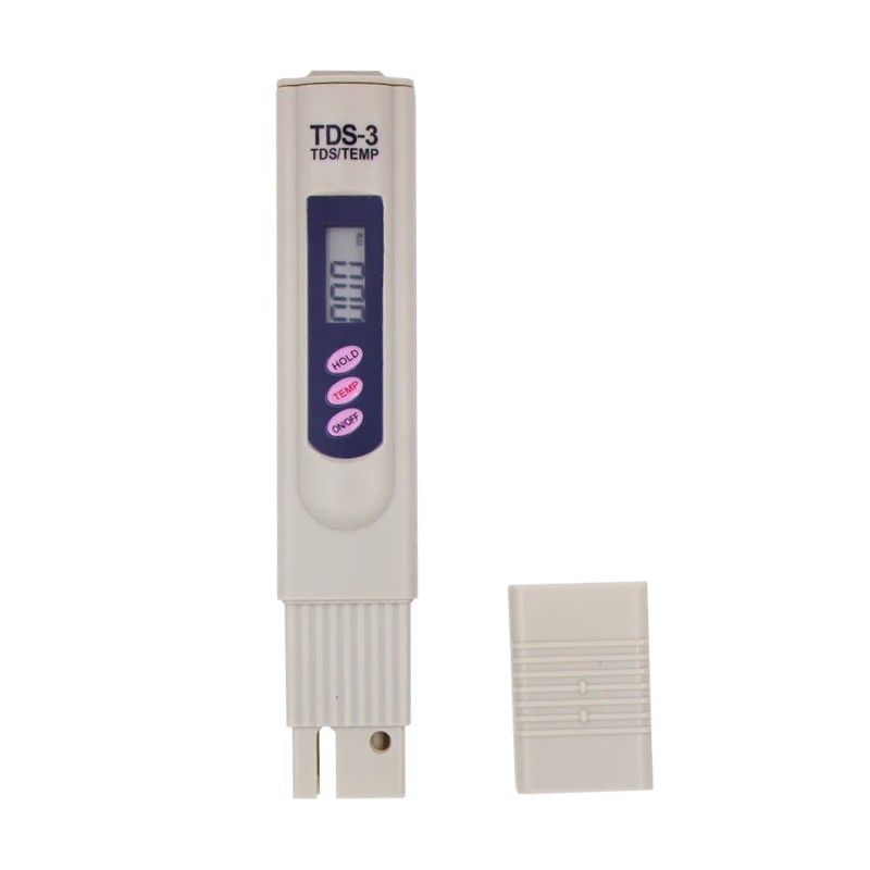 

TDS Water Electrolyzer test + Meter Tester Filter water quality testing pen,Digital TDS Temp PPM Tester Stick Water Purity 17%
