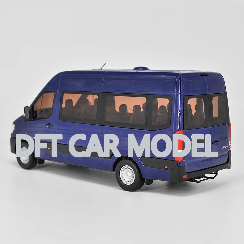 1:24 Игрушечная машина из сплава SOLATI H350 MPV модель детских игрушечных автомобилей авторизованный детский игрушечный автомобиль