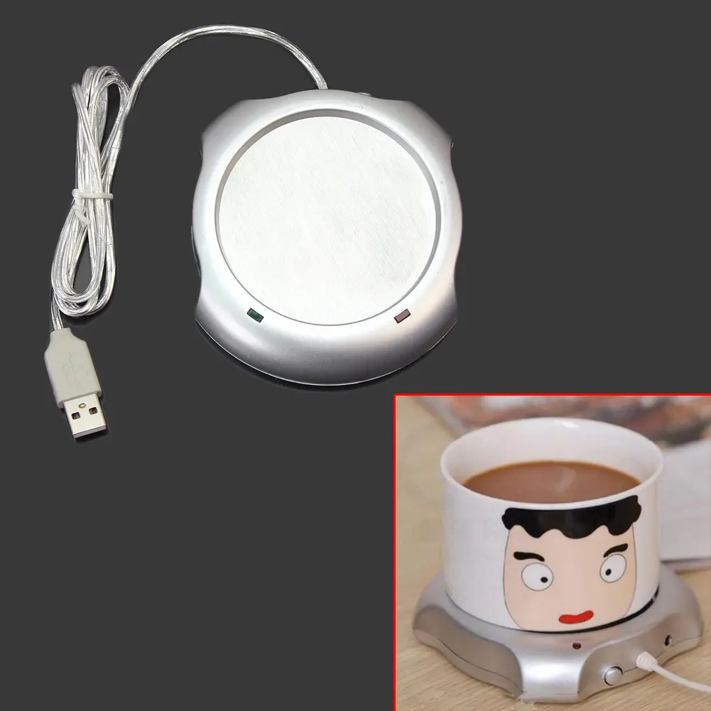 Портативная электрическая USB подставка для хранения молока чая кофе напитков|tray