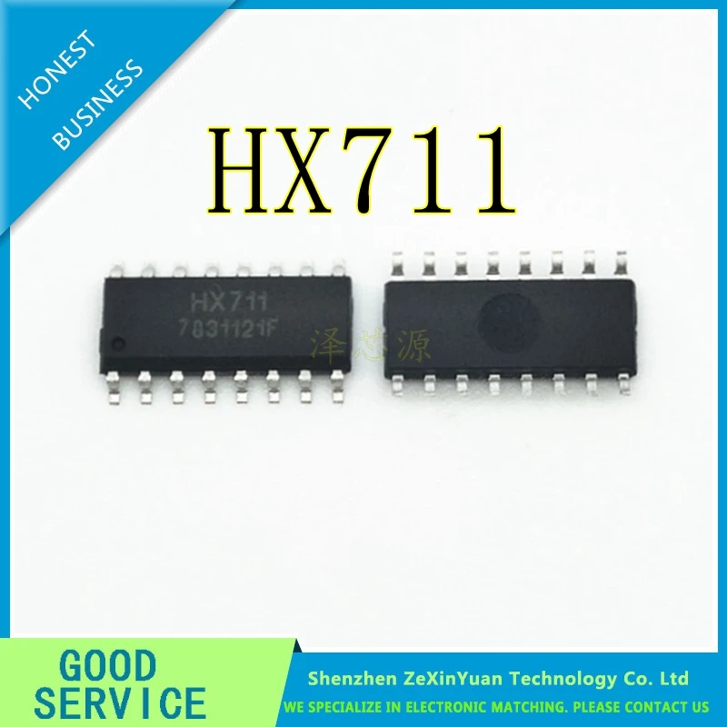 20 шт./лот HX711 SOP-16 HX711 SOP новый специальный чип Датчик взвешивания для электронных шкал