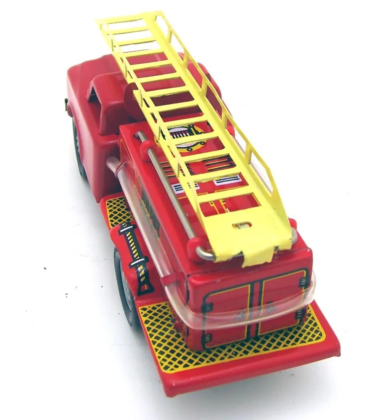 Childhood Memory Antique Tin Toys Retro Inertia Metal Vehicles Toy Cars Zakka Home Decor Fire Engine Car | Игрушки и хобби