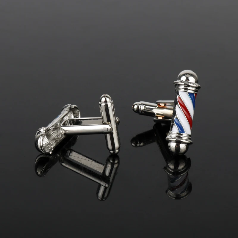 Значок парикмахерской запонки для парикмахера подарки друзей заколки рубашек