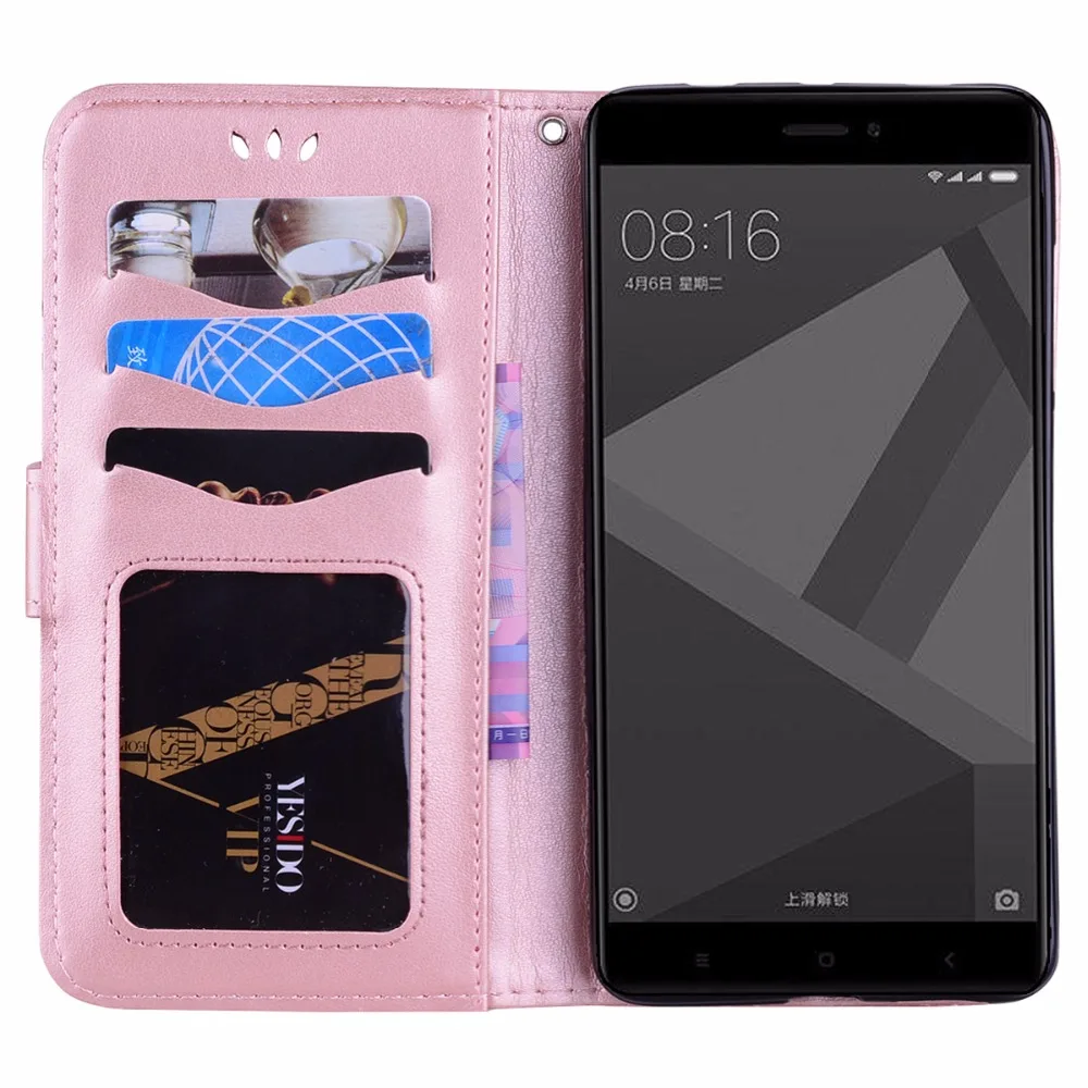 Чехол для Xiaomi Redmi Note 4 Примечание 3 Бумажник Флип тиснением чехол телефона Мандала