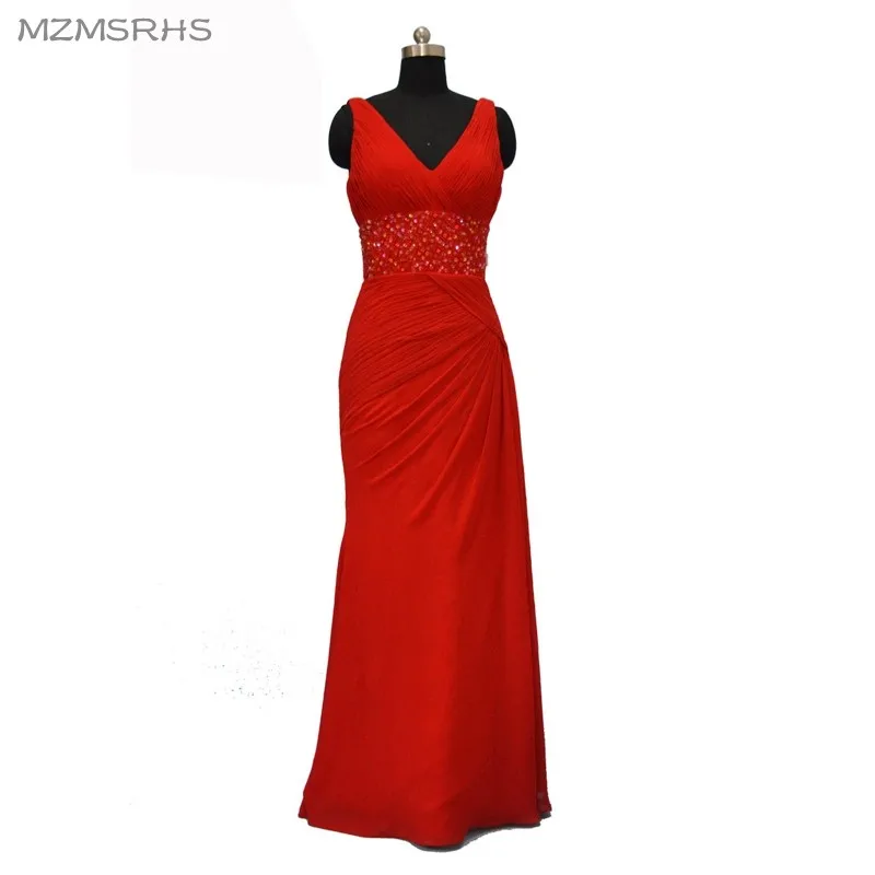 Женское вечернее платье русалка длинное шифоновое плиссированное для