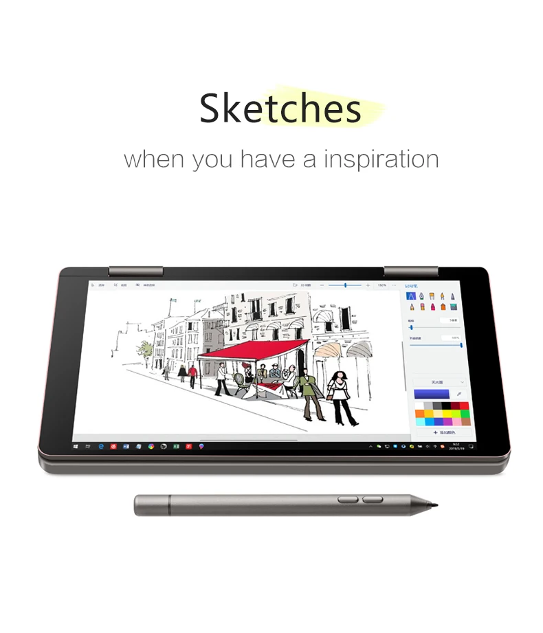 Новейший планшет one mix2s i7 8th " карманный компьютер Intel 8500Y процессор с распознаванием отпечатков пальцев Bluetooth ips 8G 512G