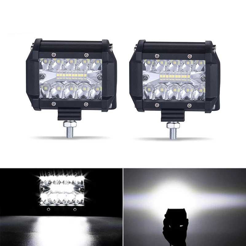 Автомобильный рабочий светильник Светодиодный точечный s moto 6000K противотуманная