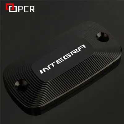 1 Piece BLack Для Honda Integra 700 750 DCT 2012 2013 Мотоцикл с ЧПУ Алюминий Передняя Тормозная жидкость Крышка Резервуара Кепки - Цвет: 1 Piece BLack