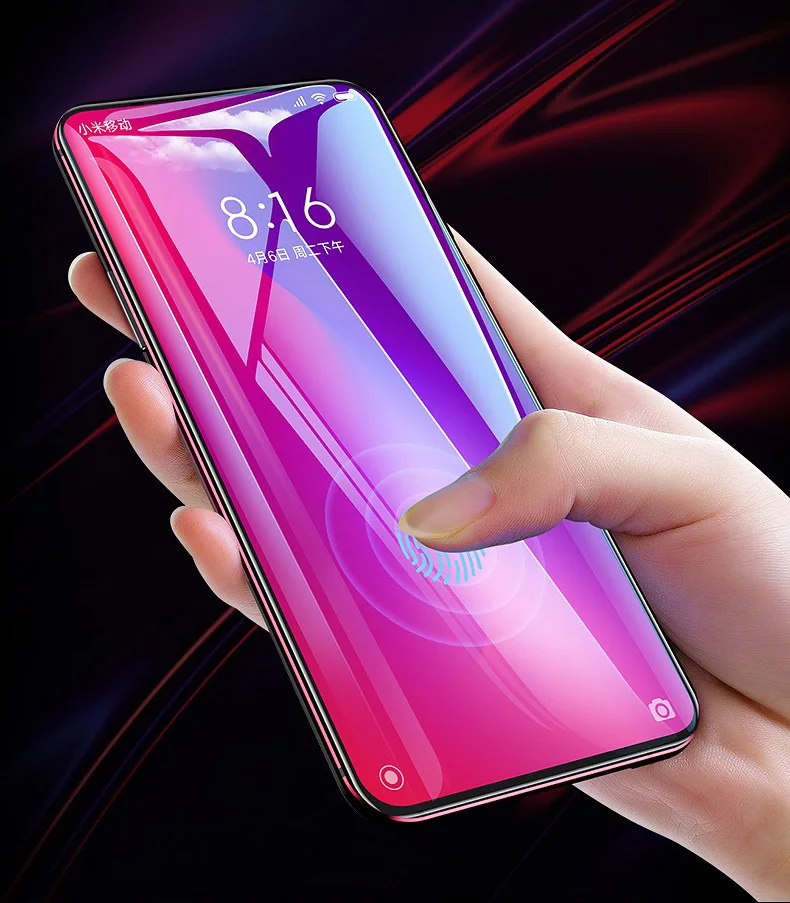 Защита экрана для xiaomi redmi k20 pro, закаленное стекло, полное покрытие, 2.5D Mofi, оригинальная ультратонкая защитная пленка redmi k20 pro