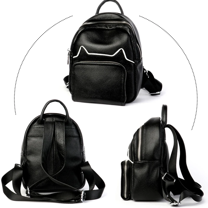 Женский рюкзак HMILY из натуральной кожи миниатюрная модная дамская сумочка