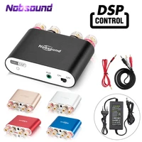 2020 nobsound ns 10g pro hi fi dsp digital amplifiers stereo mini bluetooth 5 0 home audio power amp 50w2 with power adapter