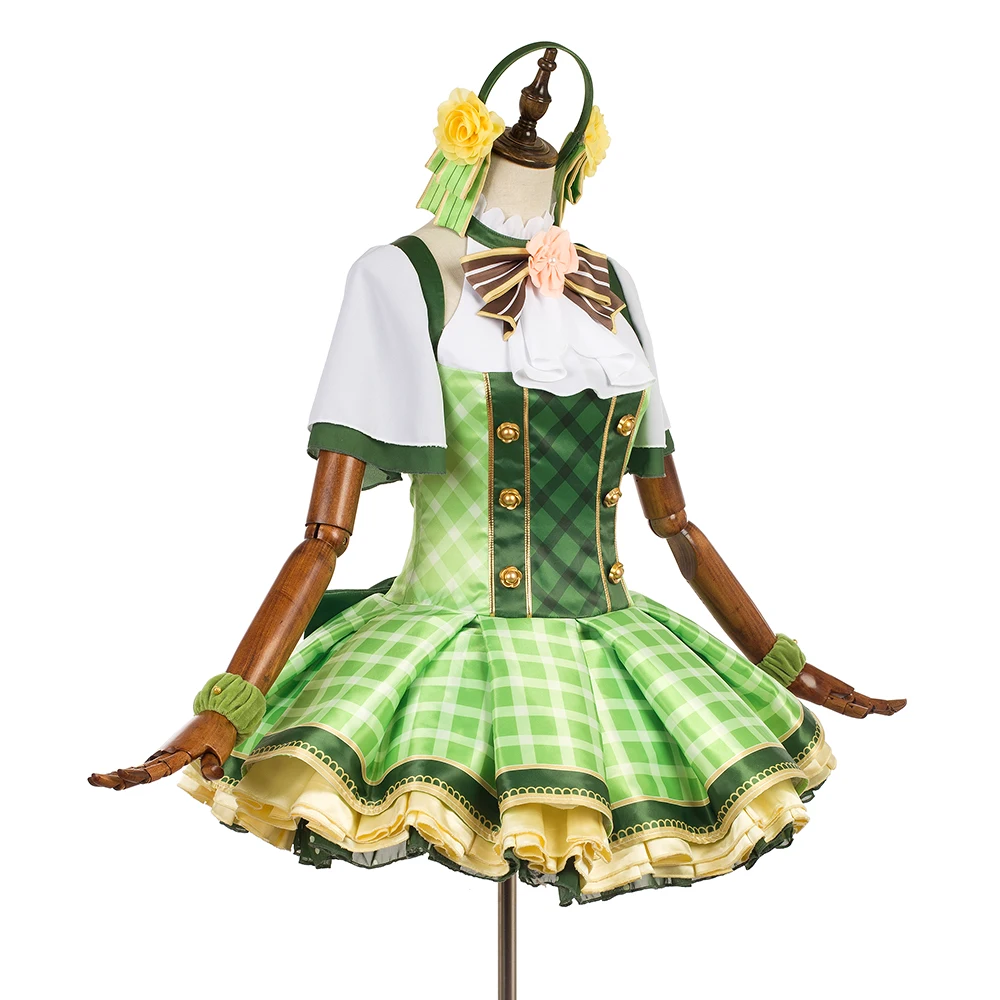 Аниме Love Live! Костюм для косплея Hanayo Koizumi букет цветов Пробуждение Косплей