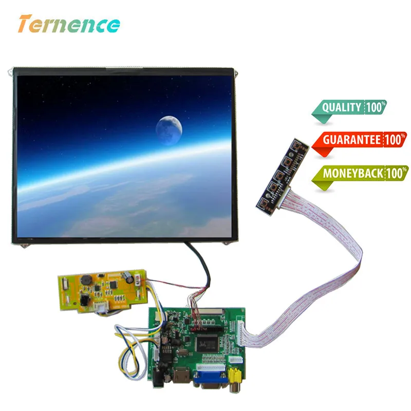 

9.7 inch LCD for Medical Magnifier 4:3 full viewing angle 1024*76 HD digital LCD display screen kit HDMI+VGA+2AV without Touch