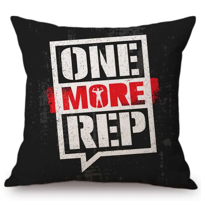 Винтажный художественный постер для тренажерного зала с буквенным принтом