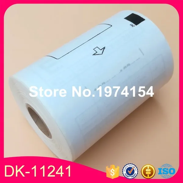 8 x Rolls Brother Compatible Labels DK-11241 DK 11241 DK241 102 152mm sticker adhesive Shipping | Компьютеры и офис