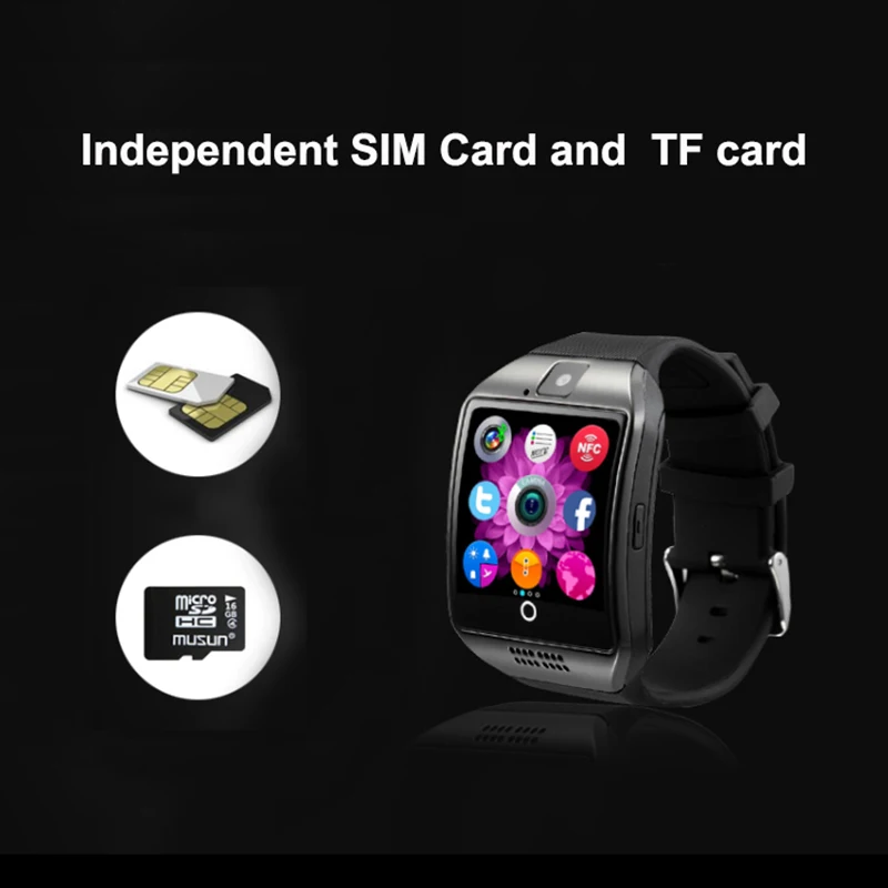 Умные часы с слотом для sim карты поддержкой Bluetooth Android Phone умные мужские