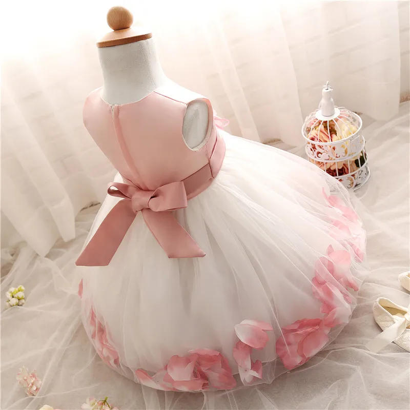 Подростковая одежда для девочек Кружево бальное платье для события поводов новорожденных Детский костюм без рукавов для дня рождения Vestidos партия