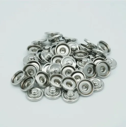 

500pcs/lot Wholesale Accessories Copper Small 12mm Snap Button Base Fit 10mm Glass Cabochon Interchangeable Jewelry Findings