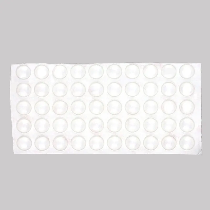 50 шт./компл. силиконовые накладки самоклеющиеся бамперы для ног прозрачные