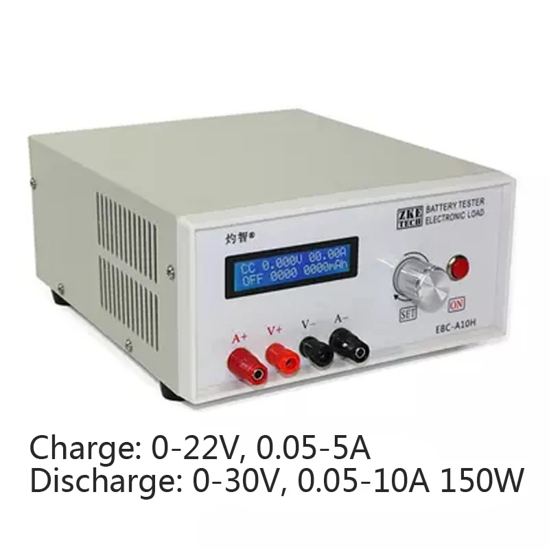 Тест на зарядку аккумулятора er 30 в 5 10 А 150 Вт|discharge tester|electronic loadbattery capacity |