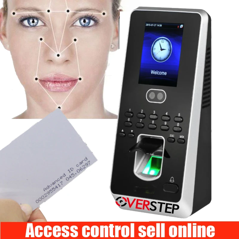 Iface3 Multibio800 контроль доступа для лица и отпечатков пальцев TCP/IP времени