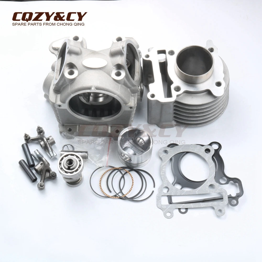 Комплект цилиндров с головкой и вариатором 125cc для YAMAHA BWS ZUMA 125 YW125 CYGNUS X 4V 52 4