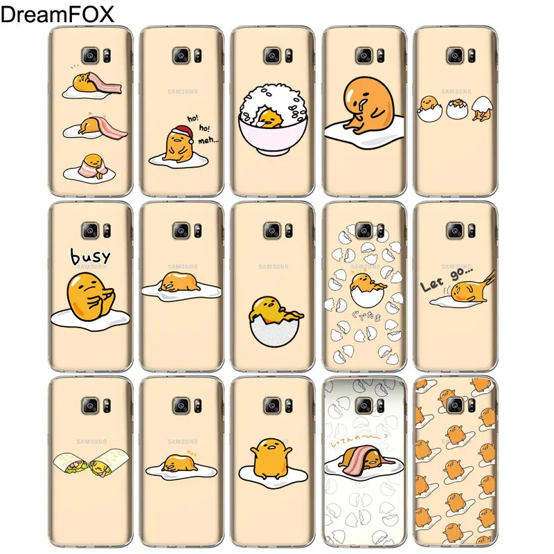 DREAMFOX M245 Мягкий силиконовый чехол из ТПУ для ленивых яиц Samsung Galaxy S5 S6 S7 S8 S9 S10 5G S10E Lite