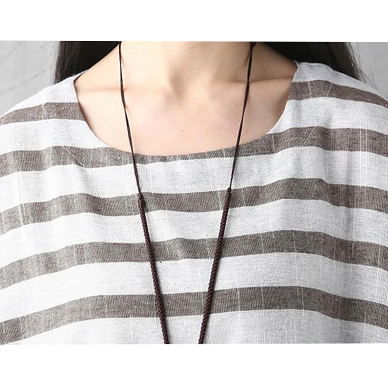 2017 летние платья винтажное Полосатое длинное платье с рукавом летучая мышь