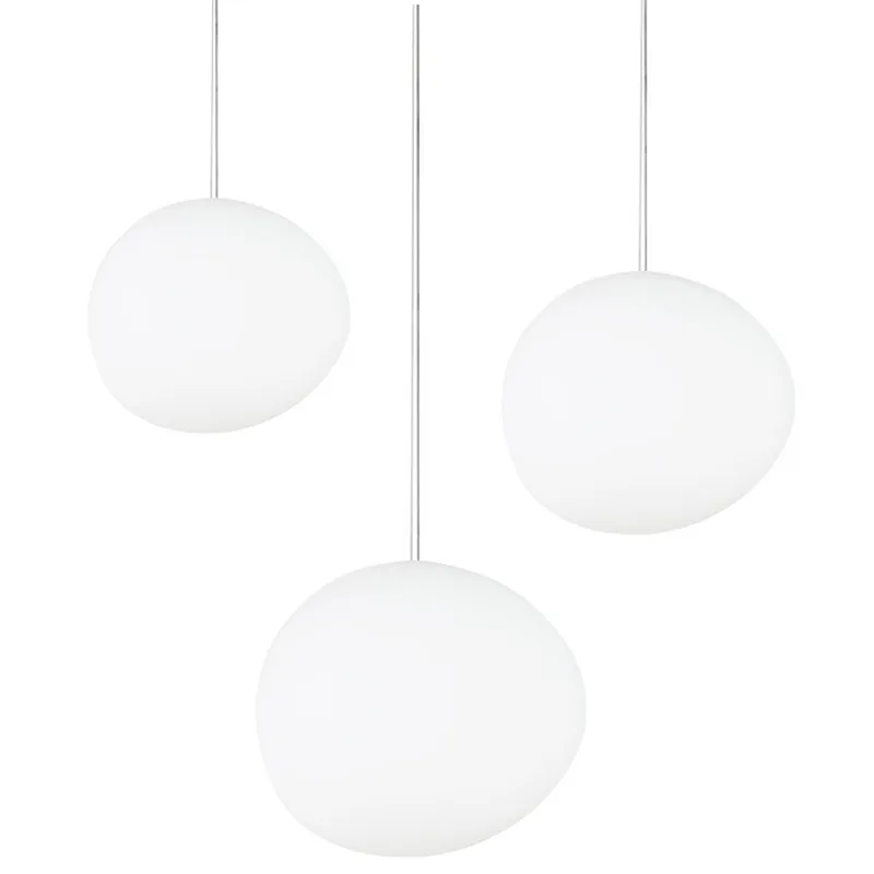 Италия Foscarini Gregg светодиодный подвесной светильник s белый стеклянный подвесной светильник Глобус hanglamp гостиная кухня скандинавский светильник