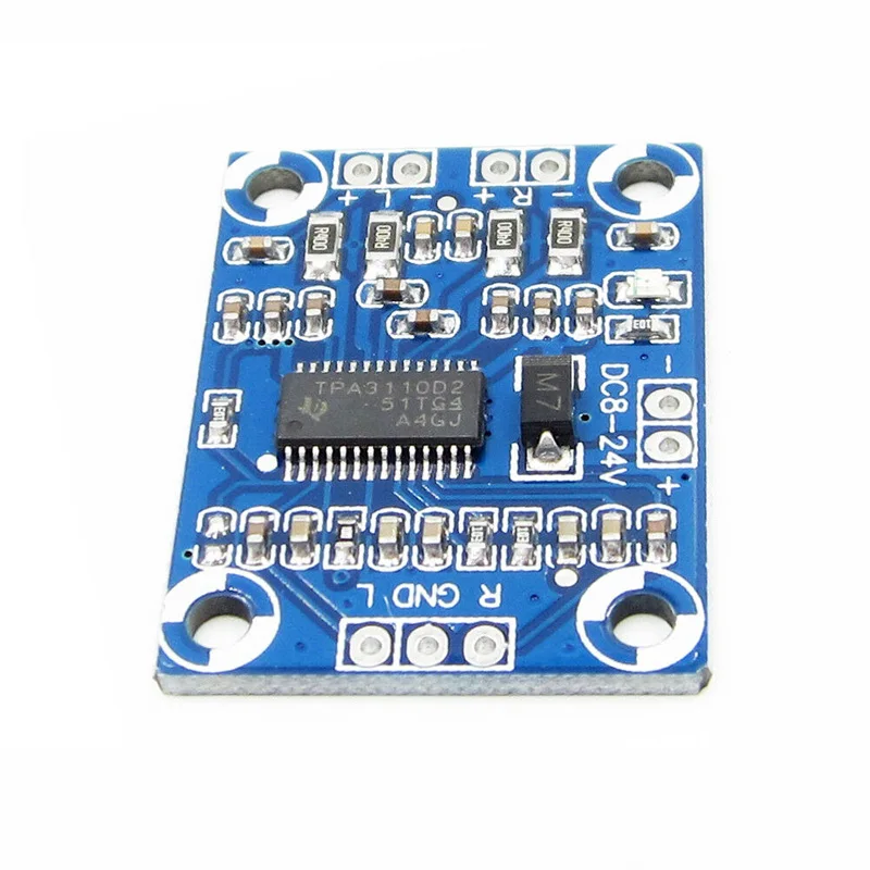 DC 8 24 V TPA3110 2x15 W цифровой аудио усилитель звука Modul Tafel мини стерео|Аксессуары для MP3